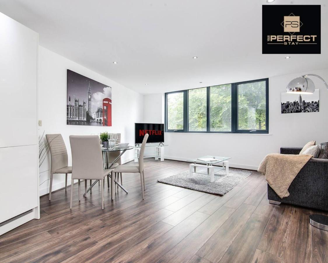Luxe Modern Apartment Birmingham Extérieur photo