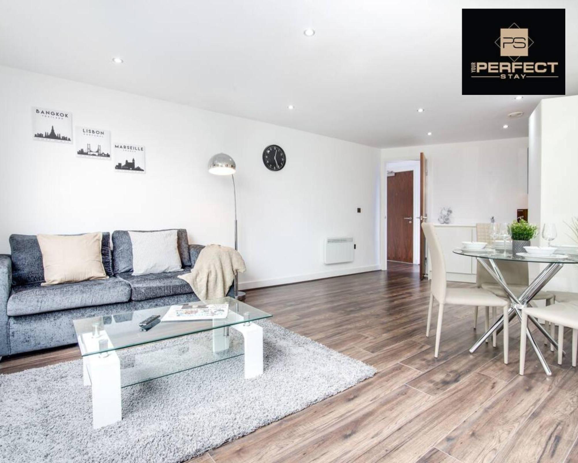 Luxe Modern Apartment Birmingham Extérieur photo