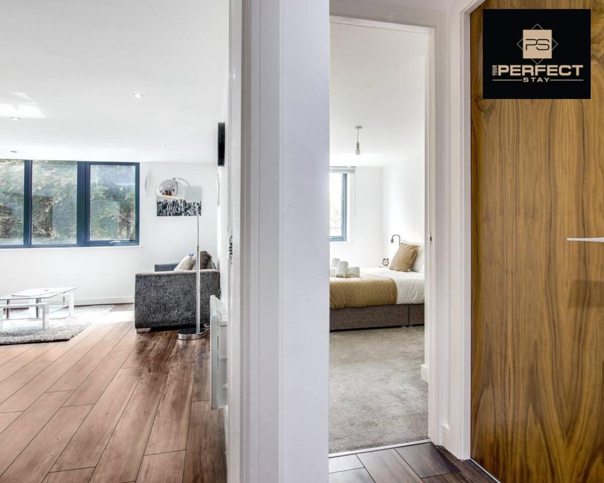 Luxe Modern Apartment Birmingham Extérieur photo