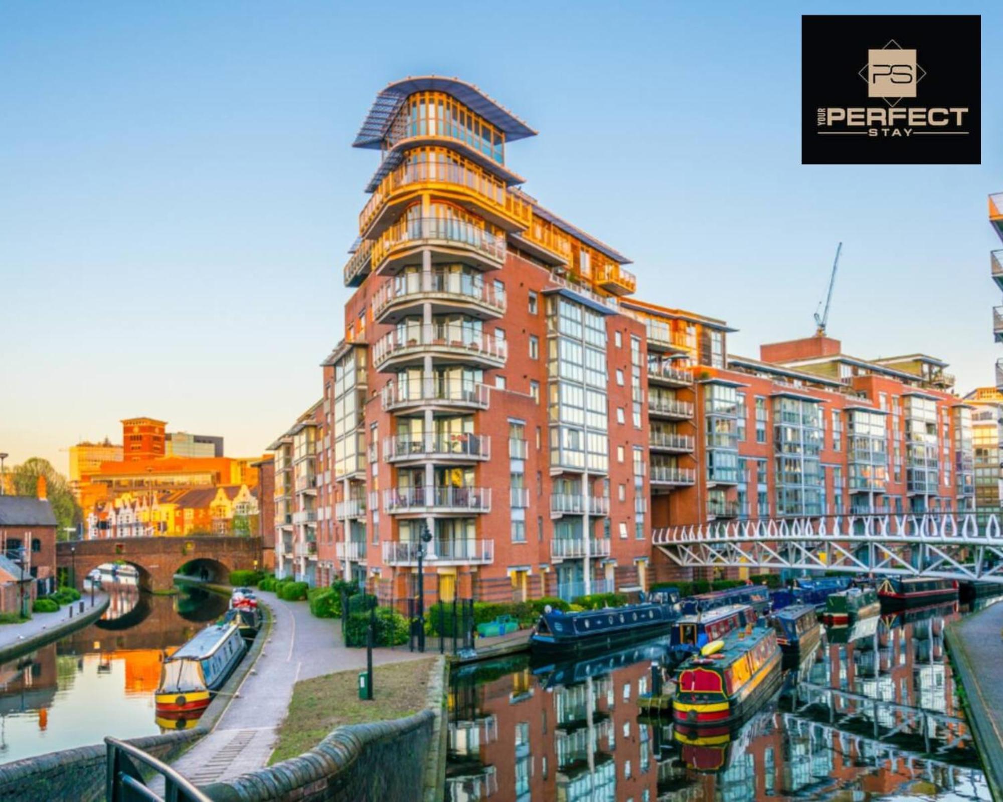 Luxe Modern Apartment Birmingham Extérieur photo
